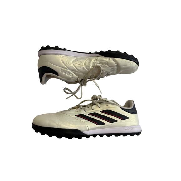 Soccer Adidas Copa Pure 2 League Turf Cleats White Black Men’s US Size 11.5 - Picture 11 of 15
